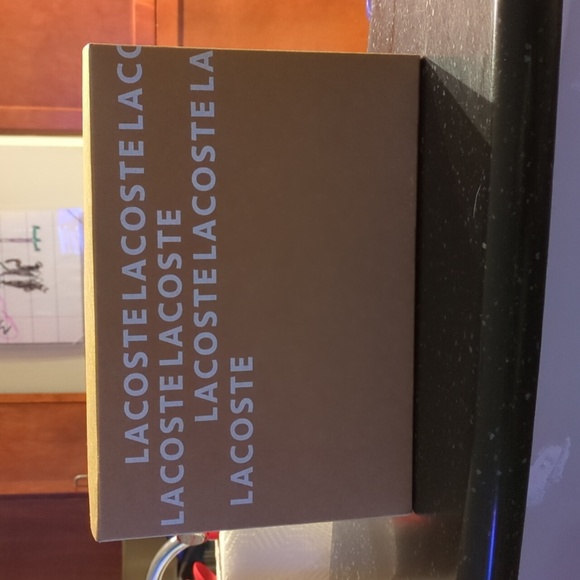 Lacoste Tan Canvas Tote Bag - Picture 3 of 3